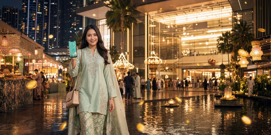 Suasana permainan baccarat semasa perayaan Hari Raya di Kuala Lumpur